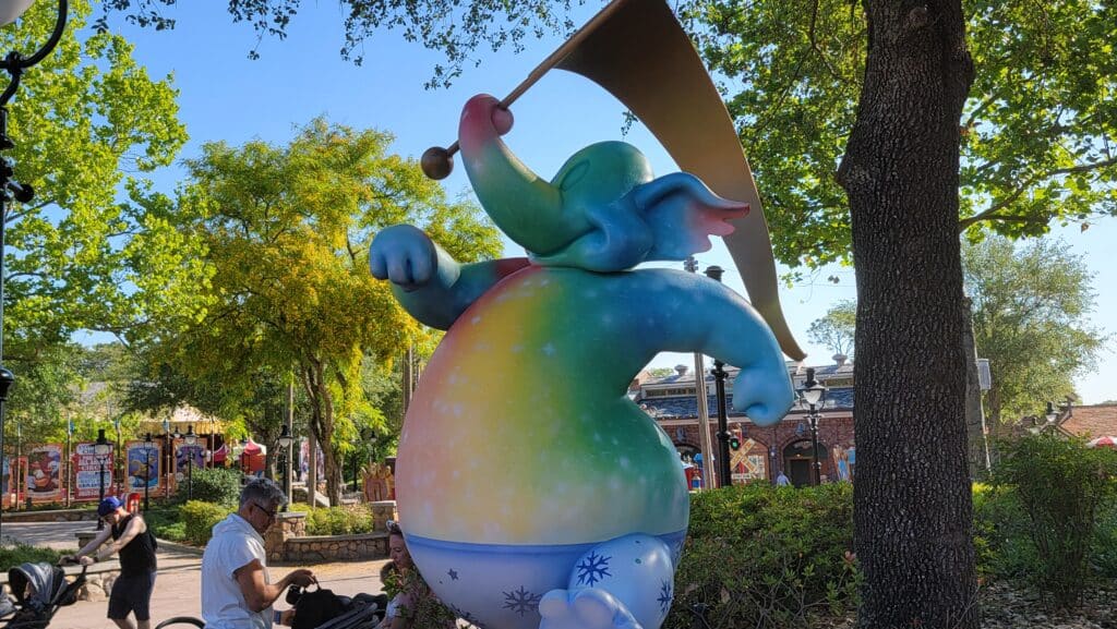 Six Smellephants are on Parade in Storybook Circus in the Magic Kingdom