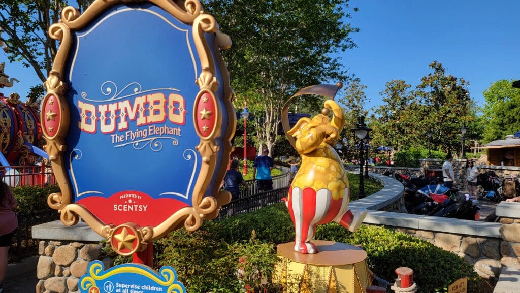 Six Smellephants are on Parade in Storybook Circus in the Magic Kingdom