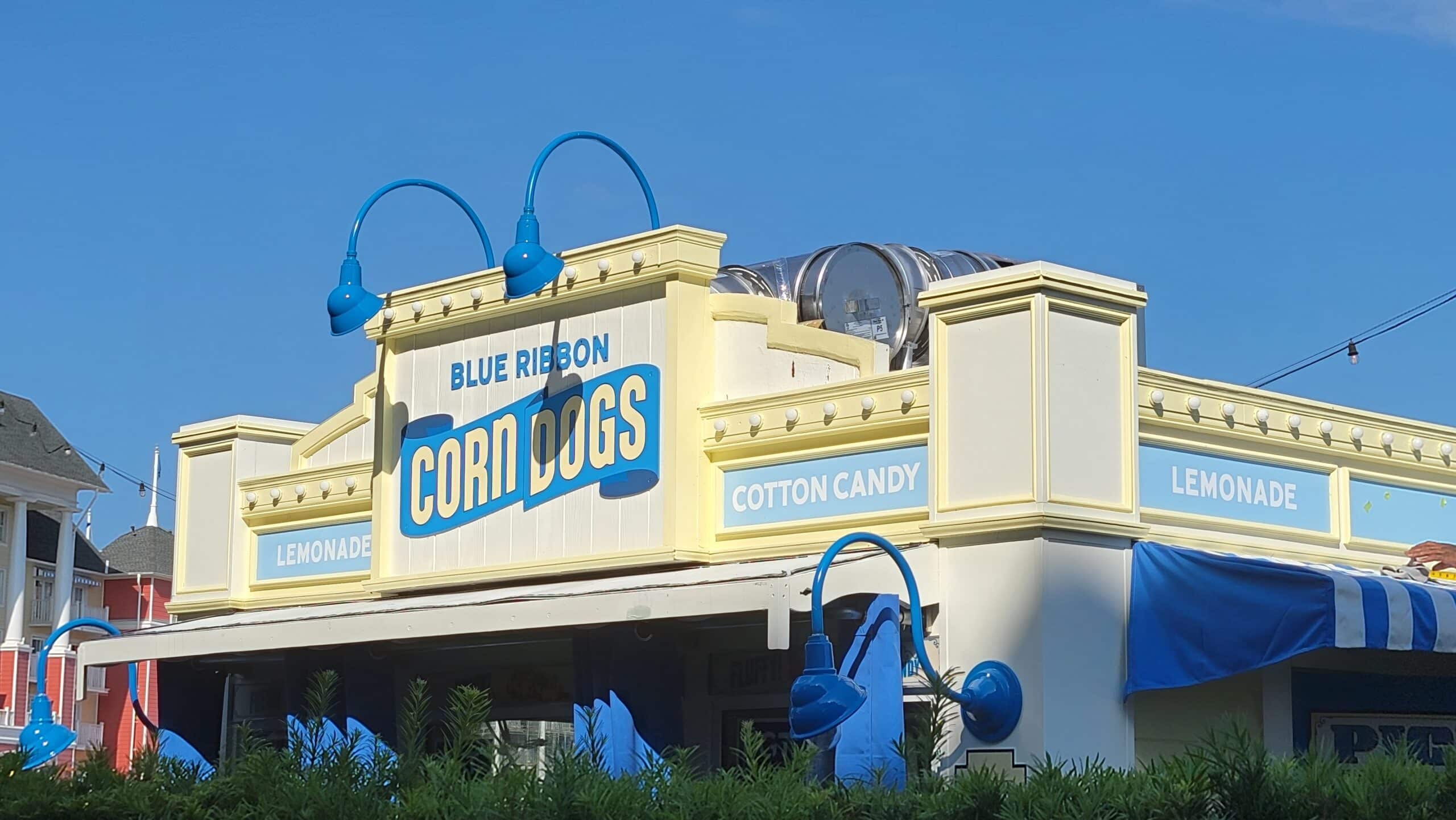 Blue Ribbon Corn Dogs is Close to Opening at the Boardwalk in Walt Disney World