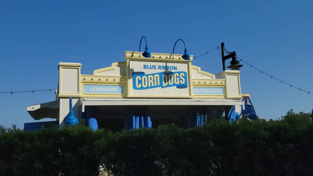 Blue Ribbon Corn Dogs is Close to Opening at the Boardwalk in Walt Disney World