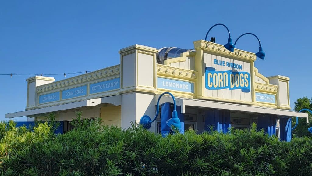 Blue Ribbon Corn Dogs is Close to Opening at the Boardwalk in Walt Disney World