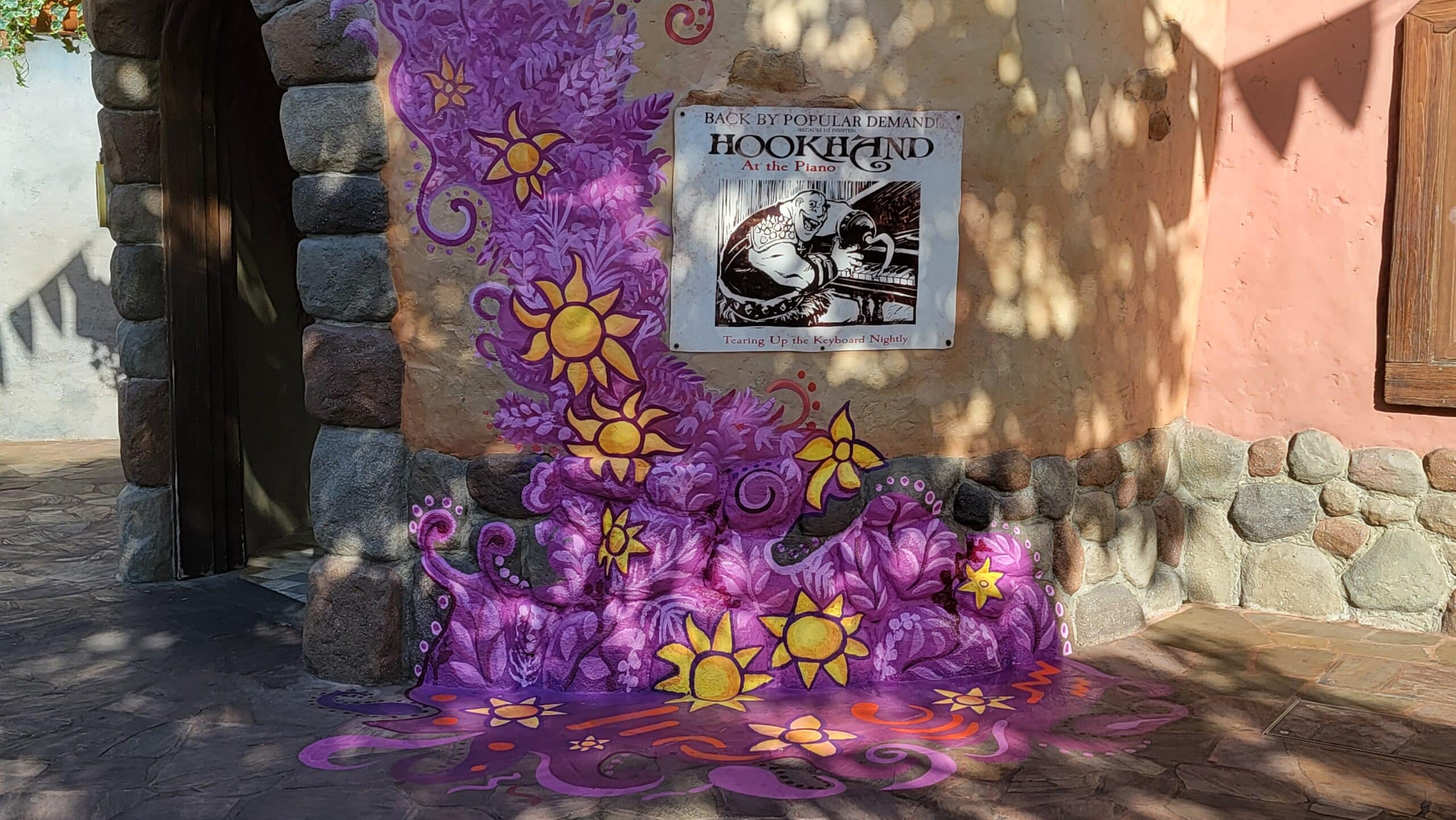 Rapunzel Gets New Paintings on the Bathroom - While Other Parks Get Themed Area and Rides (Who Wins?, Not Disney World)