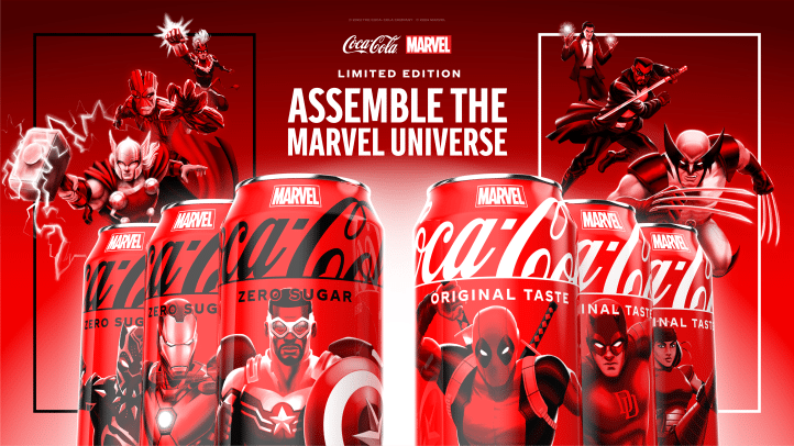 New AR 'Coca-Cola' X 'Marvel' Cans Hitting Store Shelves Features 38 Designs