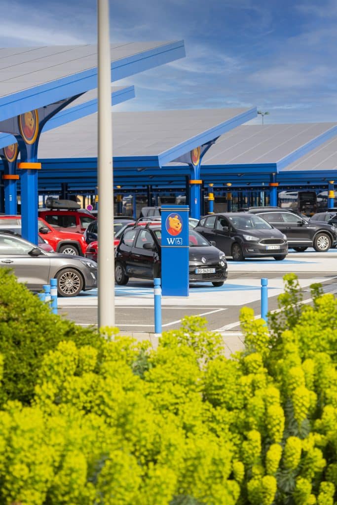 Europe’s Largest Solar Canopy Plant at Disneyland Paris Completed