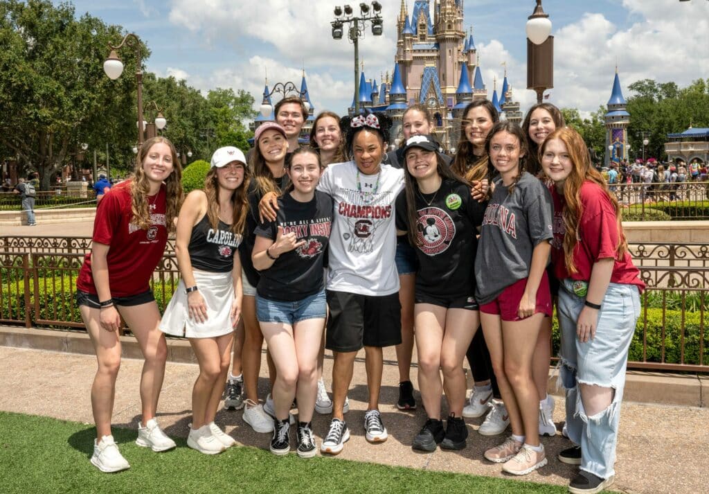 “I’m Headed to Disney World’ - NCAA Woman's Champion Coach Dawn Staley After Championship Win