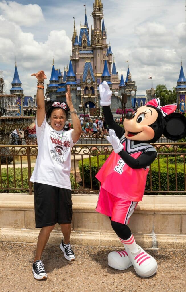 “I’m Headed to Disney World’ - NCAA Woman's Champion Coach Dawn Staley After Championship Win