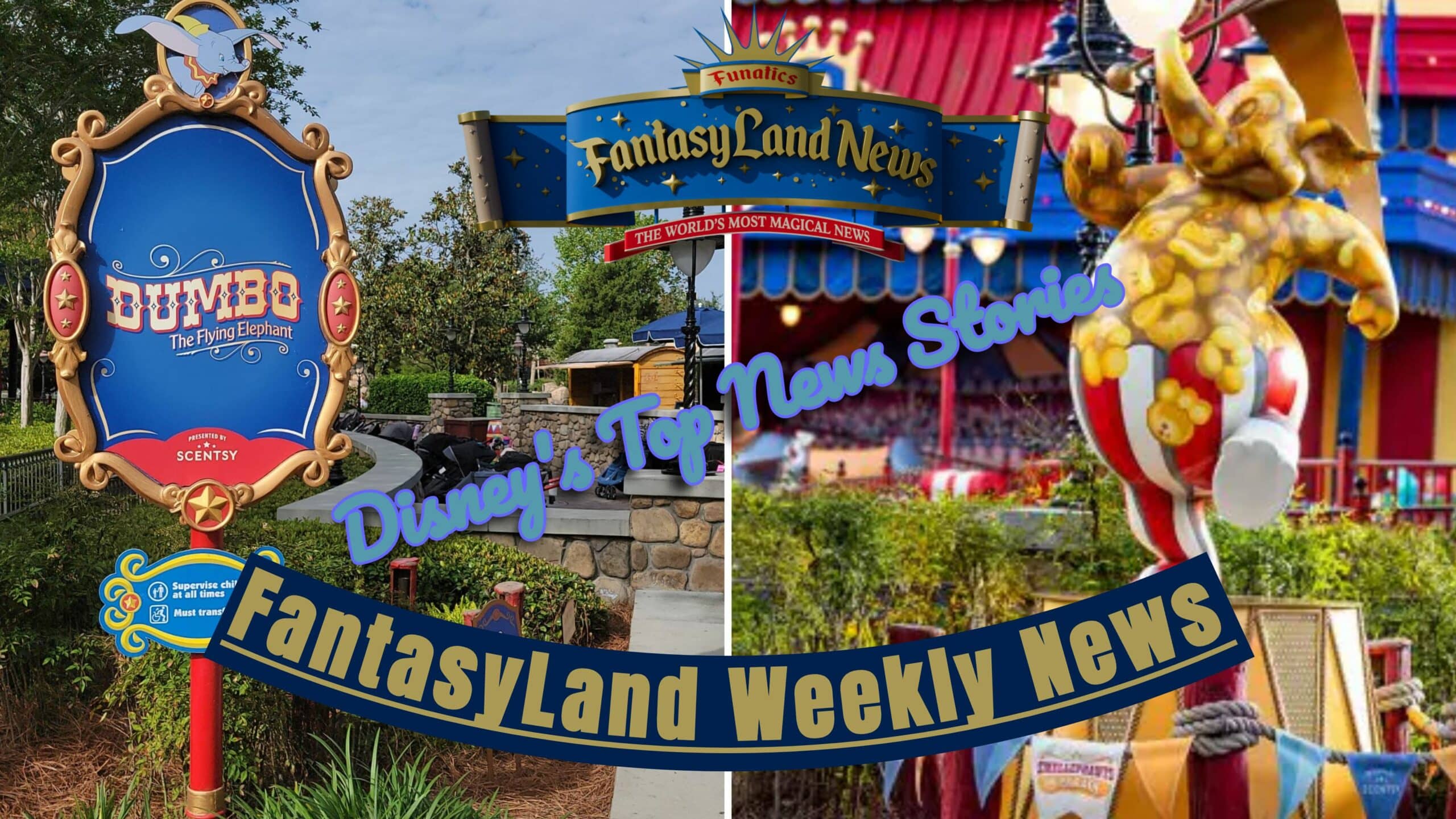 FantasyLand News Weekly on Youtube Episode 2: Tiana's Bayou Adventure, Smellephants on Parade, Country Bear Musical Revue Jamboree Voice Actors, and Marquee