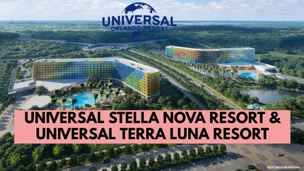 New - Universal Resorts Unveils: Universal Stella Nova Resort and Universal Terra Luna Resort Images and Video
