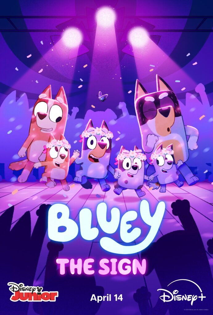 Disney Junior and Disney+ Hosted a ”Bluey” Premiere Celebration for 'The Sign' Streaming Today