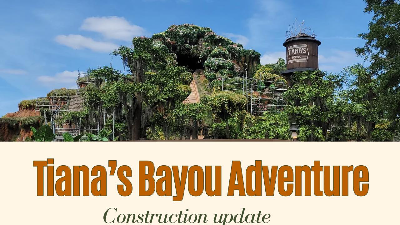 Video: Tiana's Bayou Adventure Construction Update From the Magic Kingdom