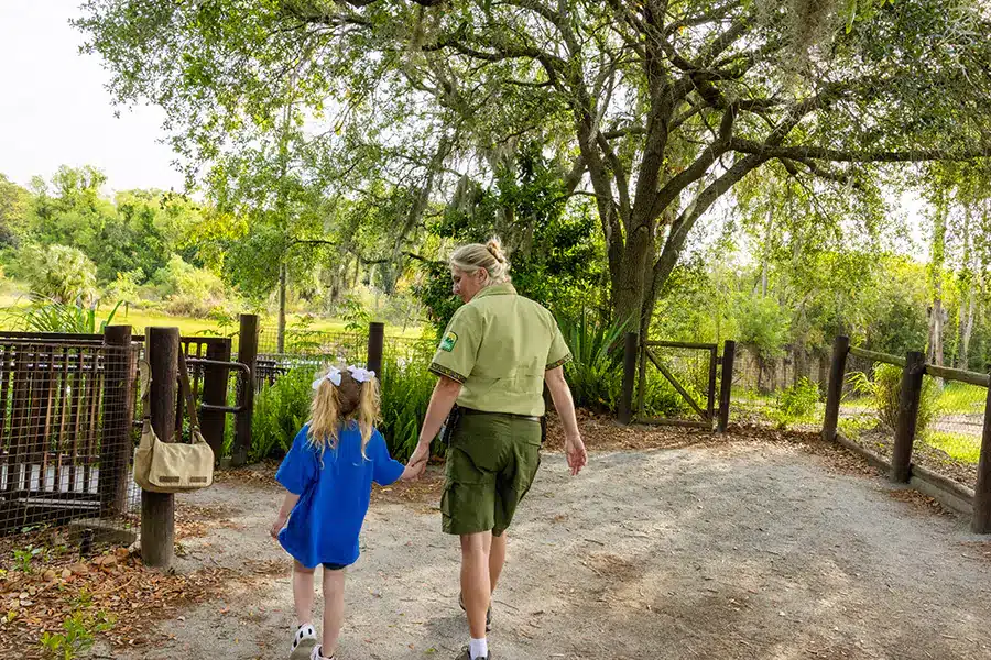 Make-A-Wish at Disney's Animal Kingdom - Corra Meets Cora!