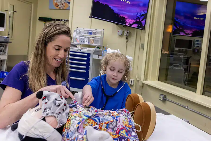 Make-A-Wish at Disney's Animal Kingdom - Corra Meets Cora!