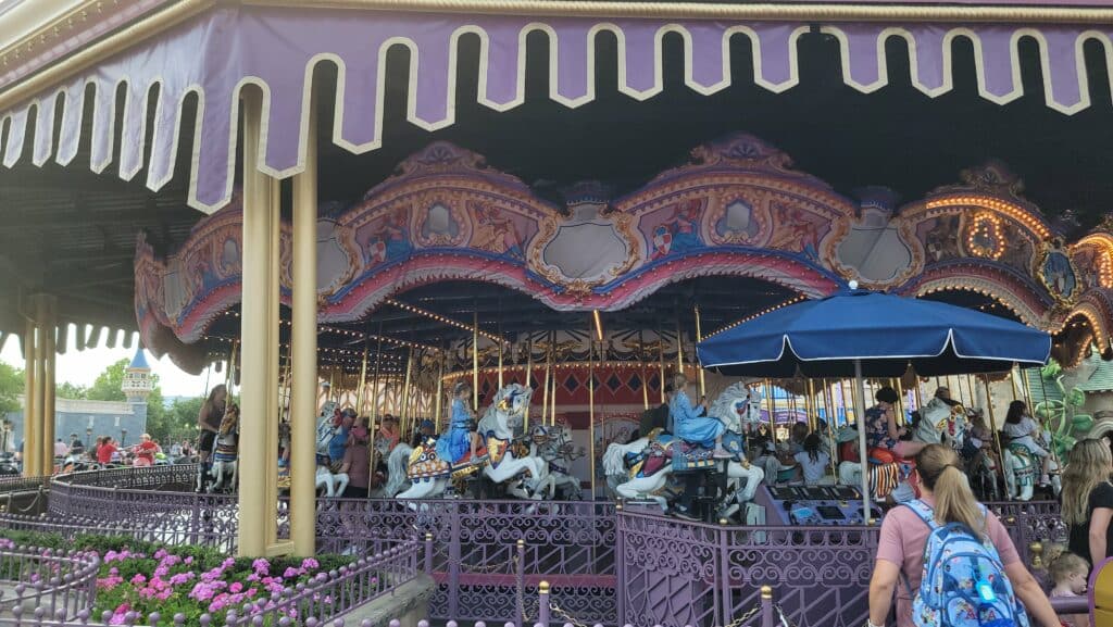 Prince Charming Regal Carrousel in the Magic Kingdom Getting Regal Refresh