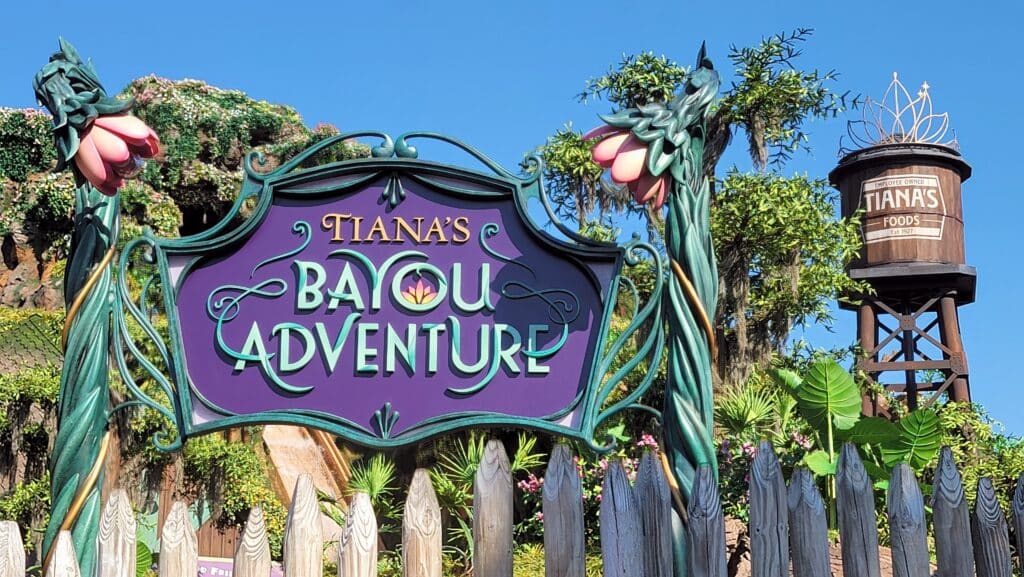 Tiana's Bayou Adventure Walls Come Down in the Magic Kingdom