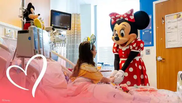 Special Visit to Children’s Hospital of Orange County, CA by Mickey & Minnie