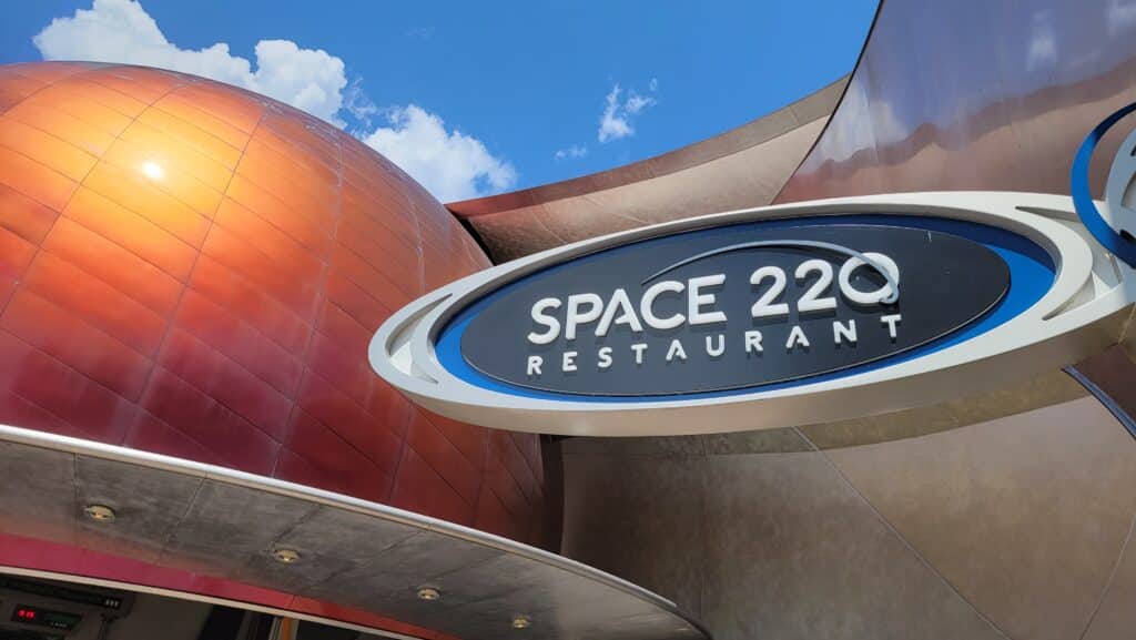 Lunch Among the Stars in Epcot: A Space 220 Experience
