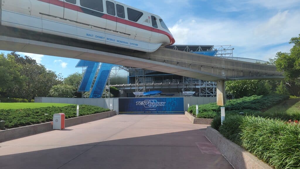 New Logo Revealed as Test Track in Epcot is Closed for Reimagination plus Ride Times Skyrocket Around Park