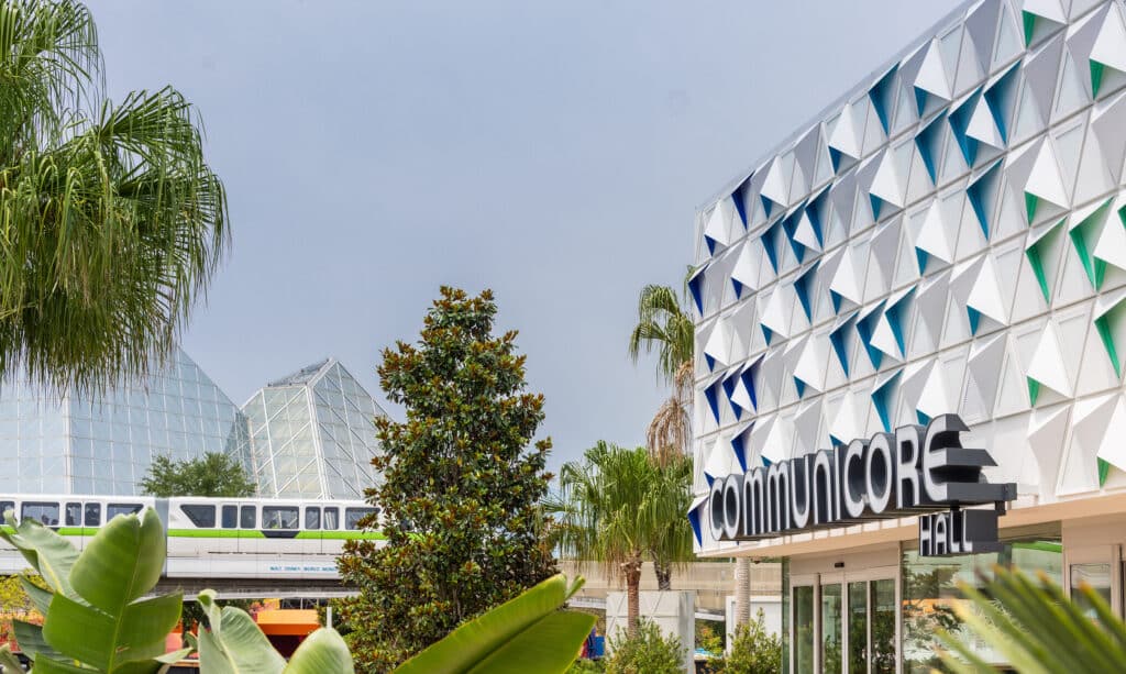 Communicore Hall and Plaza - Added to Disney World Website, Opening is Today