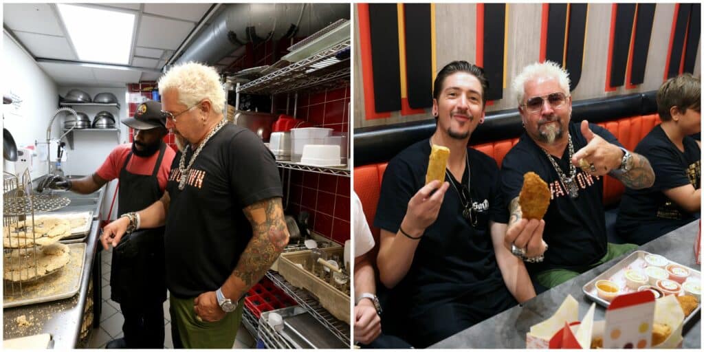Guy Fieri Spotted Getting His Chicken Fix at Chicken Guy! Disney Springs
