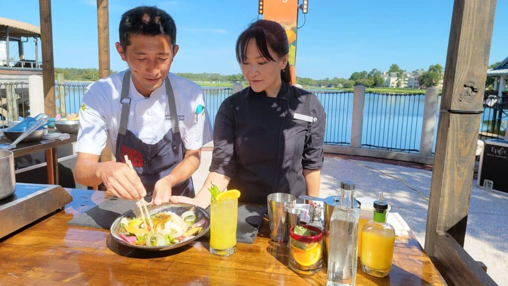 Flavors of Florida at Disney Springs Culinary Series Week 1 with Morimoto Asia