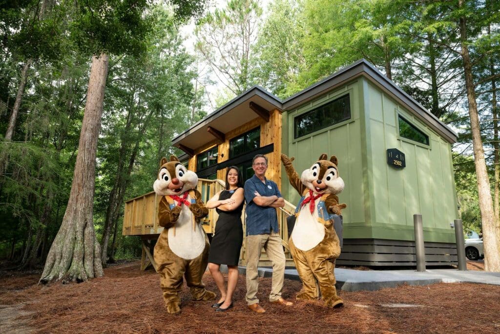 The Cabins at Disney's Fort Wilderness Disney Vacation Club Officially Opened 'Welcome Home'