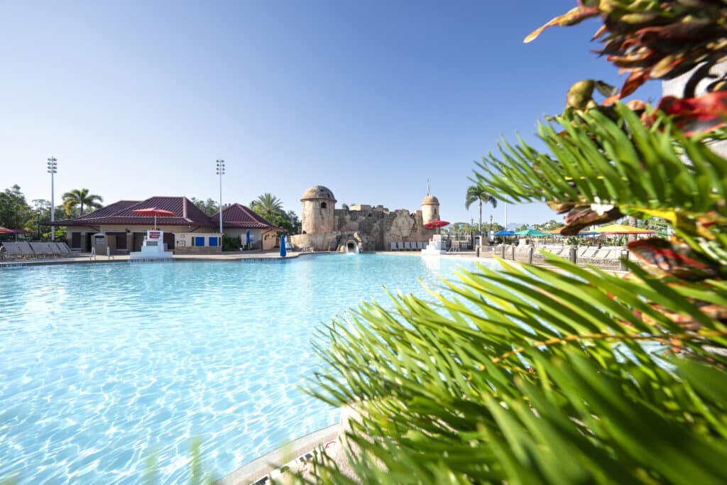 Fuentes del Morro Pool Disney Moderate Resort Pool Now Requires Wristbands