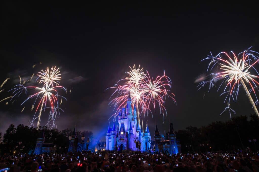 Fireworks at Disney World for the Fourth of July and Beyond