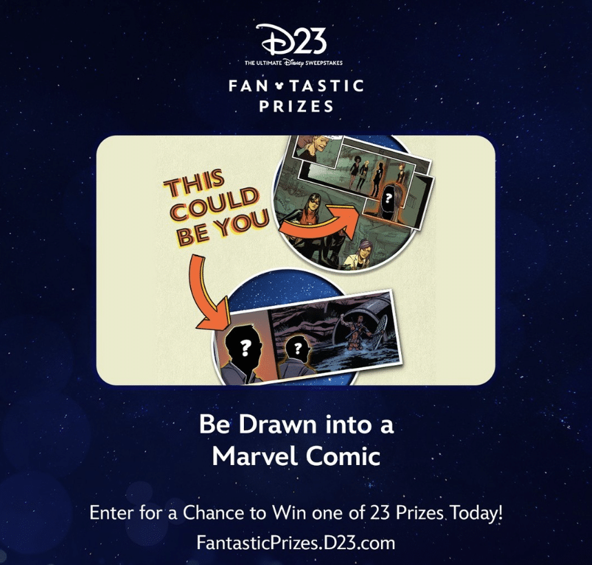 D23: The Ultimate Disney Sweepstakes - Disney's Most Expansive Sweepstakes Ever Features Unforgettable Experiences - Marvel, Disney Parks & Resorts, Simpsons, Broadway, and More