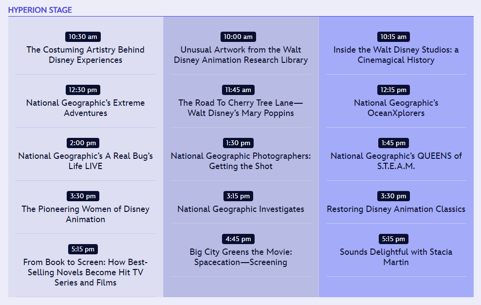 Talent and Schedules Released for D23: The Ultimate Fan Event Aug 9 - 11, 2024