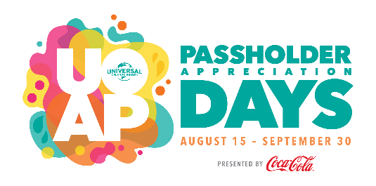 Universal Orlando Passholder Appreciation Days plus Expanded Passholder Nights Announced August 15 - Sept 30 2024