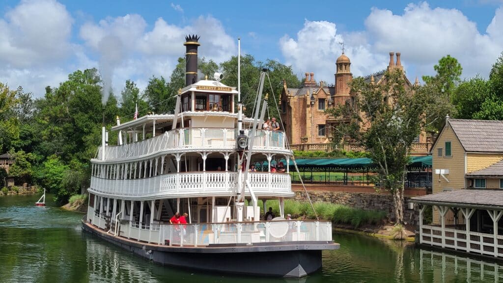 Liberty Belle Riverboat in Magic Kingdom Will Be Back Running on Friday, August 23rd, 2024