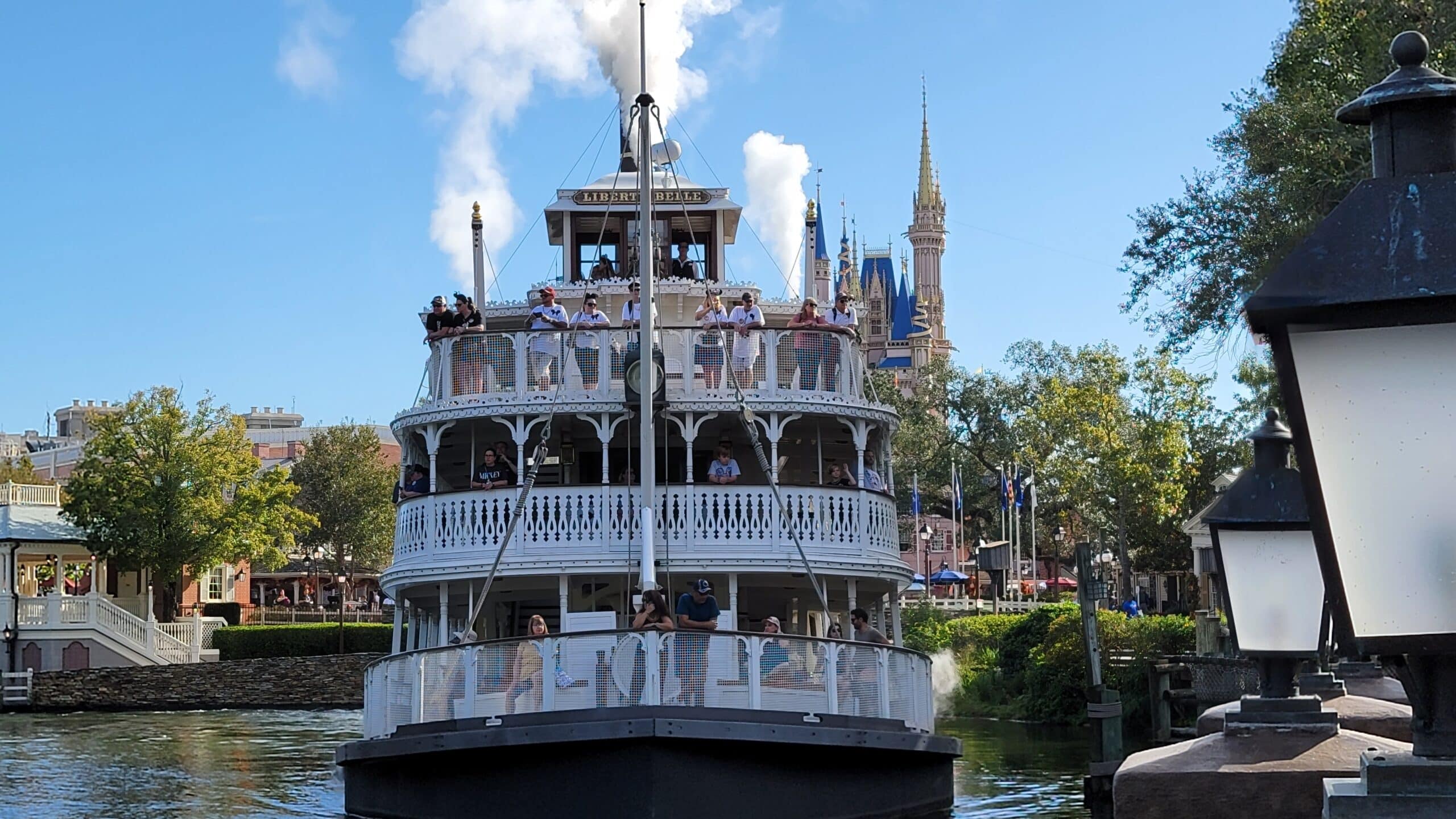 Liberty Belle Riverboat in Magic Kingdom Will Be Back Running on Friday, August 23rd, 2024