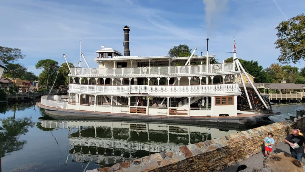 Liberty Belle Riverboat in Magic Kingdom Will Be Back Running on Friday, August 23rd, 2024