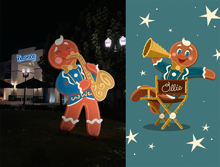 Meet 'Ollie' The Gingerbread Man and His New Jollywood Nights 2024 Merchandise