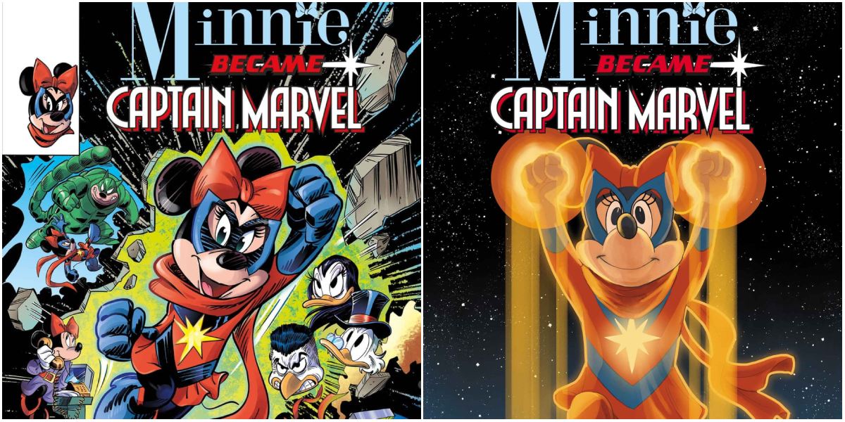 'Marvel & Disney: What If…? Minnie Became Captain Marvel' Cover Art and Release Date