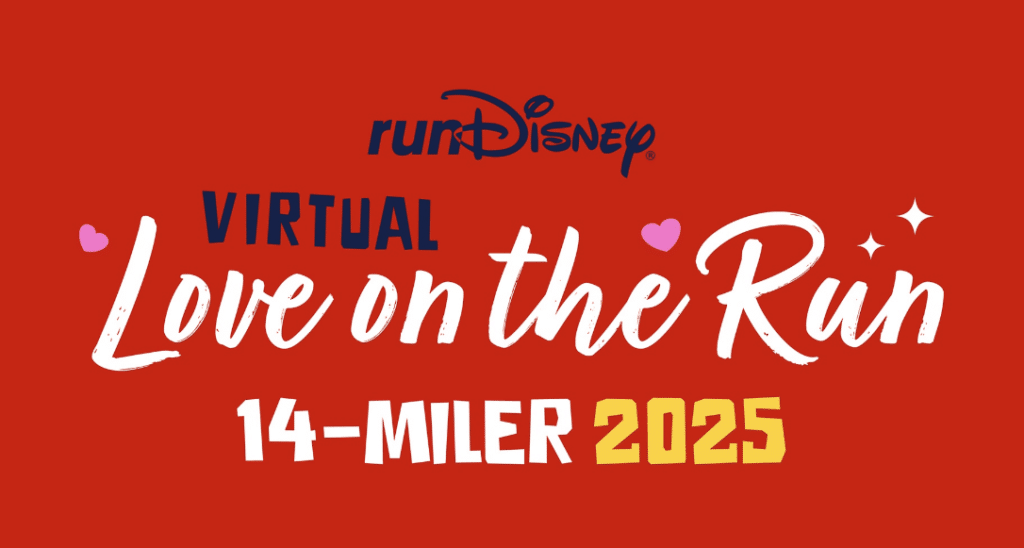 runDisney Announces The Newest Virtual Series 14 Mile 'Love on the Run' February 2025