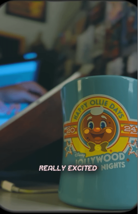 Meet 'Ollie' The Gingerbread Man and His New Jollywood Nights 2024 Merchandise