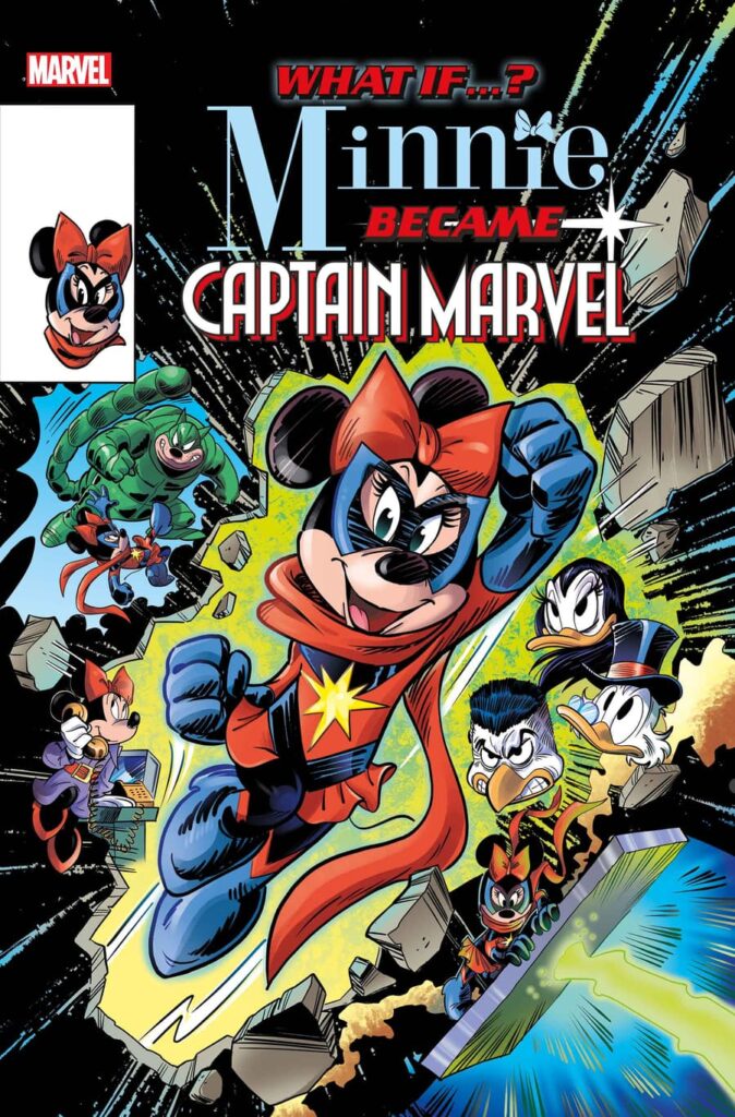 'Marvel & Disney: What If…? Minnie Became Captain Marvel' Cover Art and Release Date