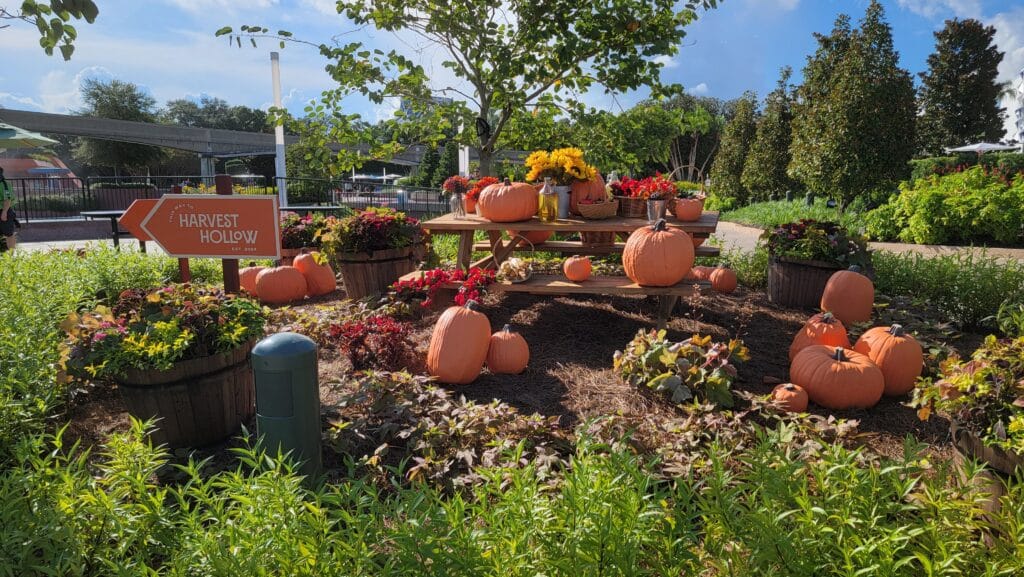 Welcome to Harvest Hollow Autumn Festival Inside Epcot Food & Wine Festival 2024