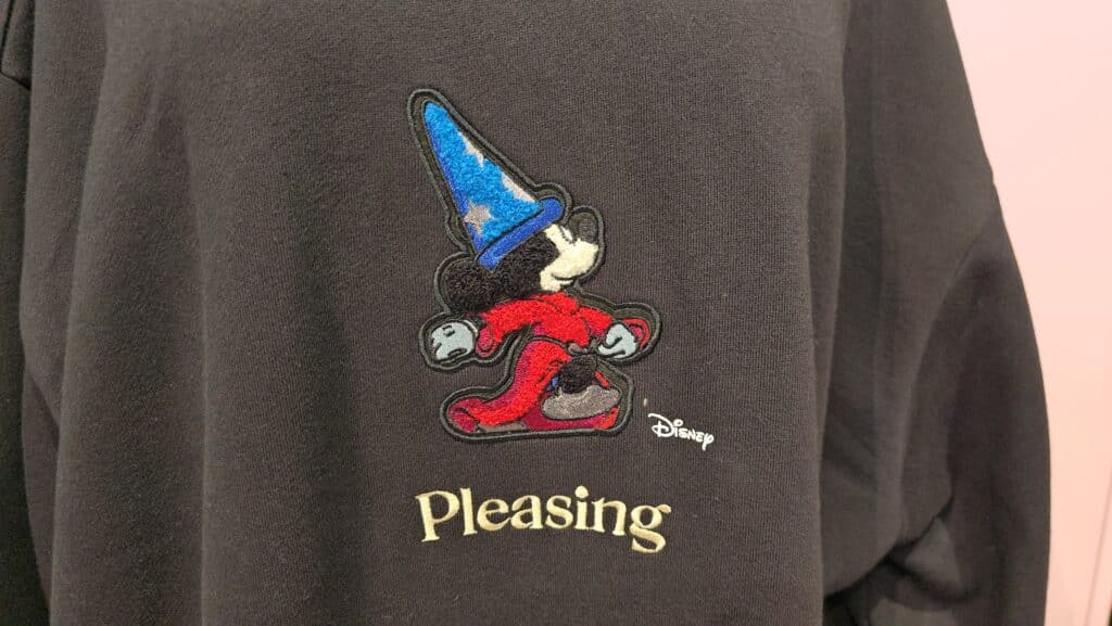 Harry Styles Pleased Us: Lifestyle Brand Pop-up Store 'Disney FANTASIA x Pleasing' Collaboration at Disney Springs Mickey Mouse Logo