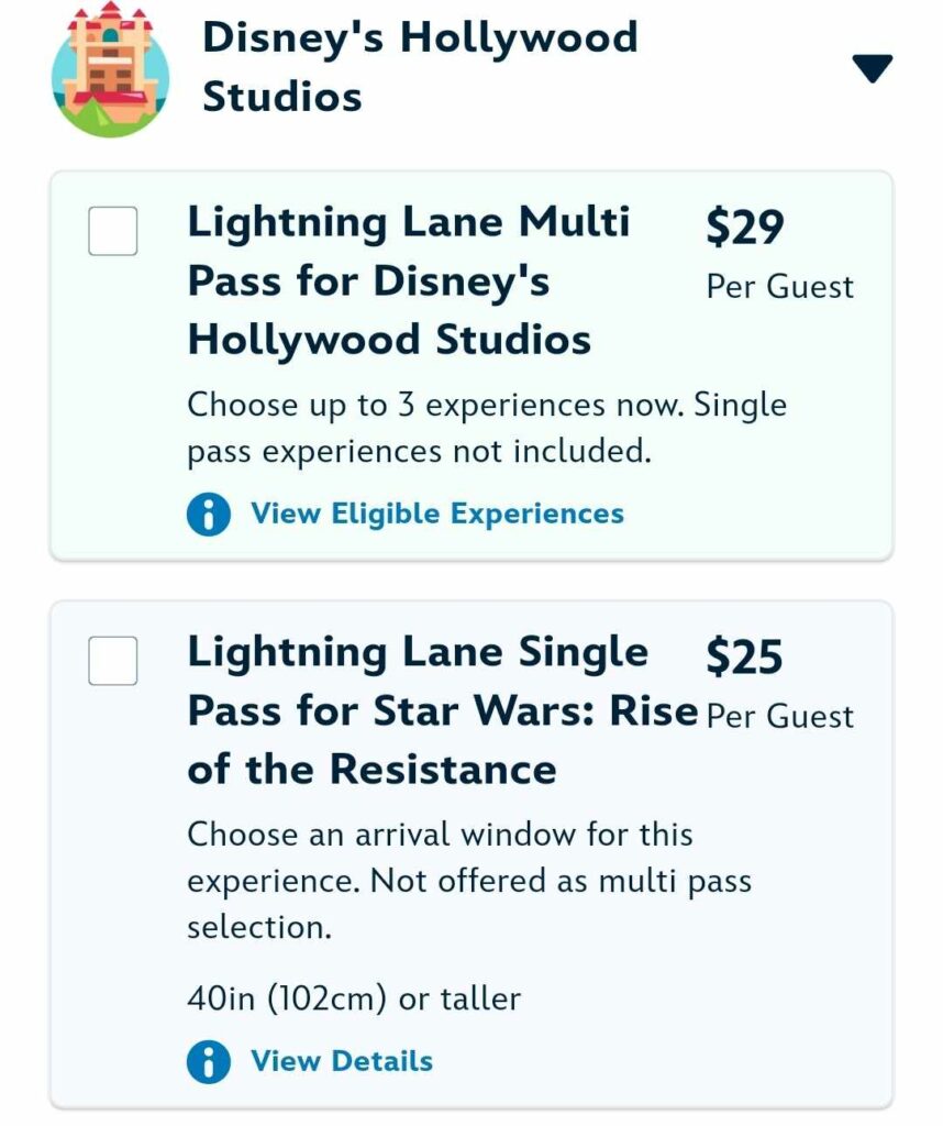 Walt Disney World Annual Fall Price Hikes: Lightning Lane Single Pass For Tron, GOTG, and 7DMT