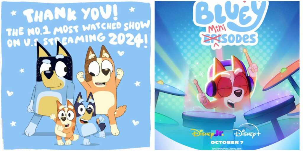 Wackadoo! "Bluey": The Paw-sitively Most Popular Show on US Streaming