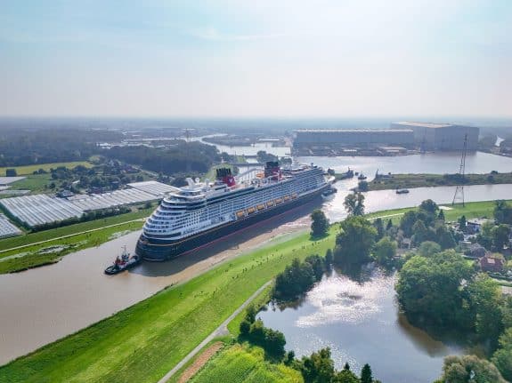 Disney Cruise Line News: Disney Treasure Sets Sail for the Open Seas