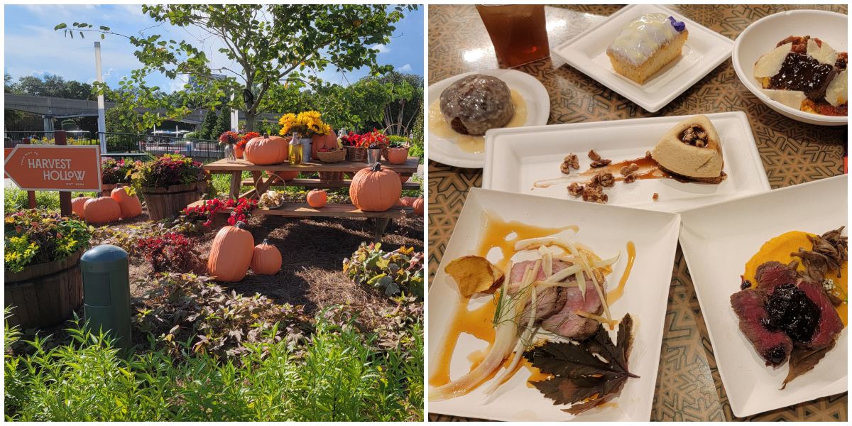 Welcome to Harvest Hollow Autumn Festival Inside Epcot Food & Wine Festival 2024