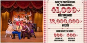 Happy 50th Anniversary Hoop-Dee-Doo Review at Fort Wilderness