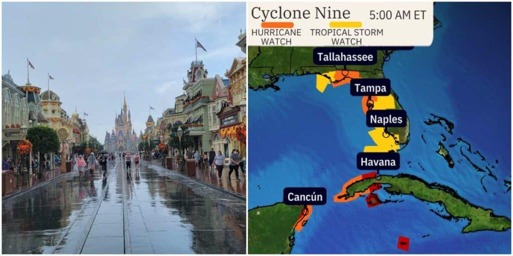 Walt Disney World Resort Under Tropical Storm Helene Watch for Wednesday 9/25 and Thursday 9/26 - Stay Informed