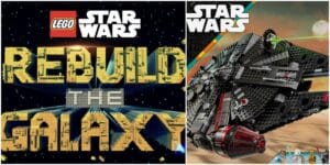 LEGO Rebuild the Galaxy: Series and New Sets Now Available