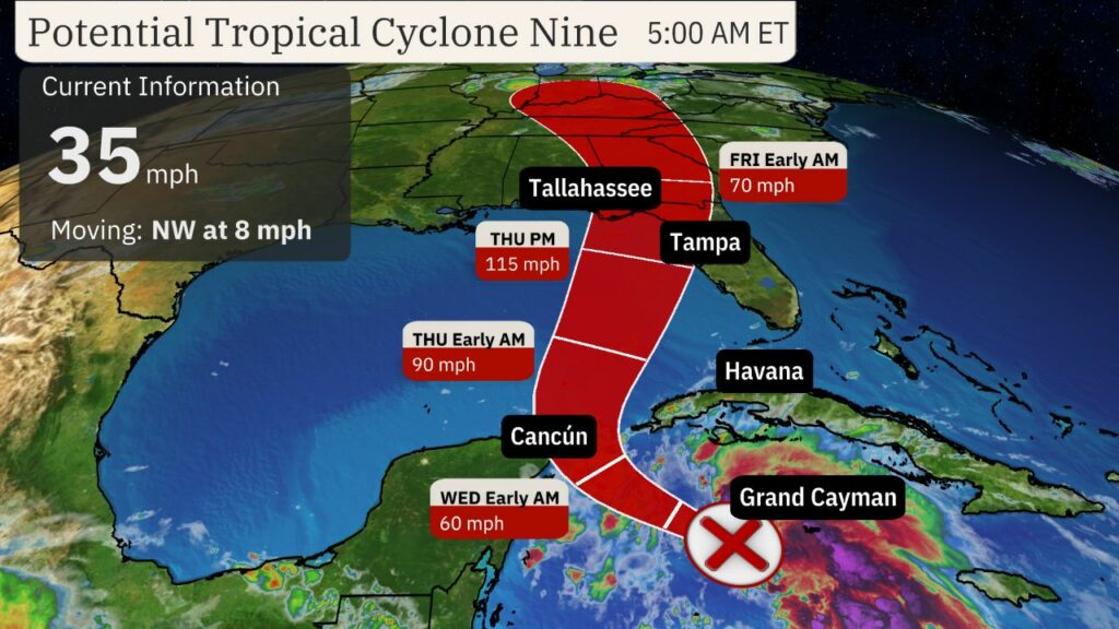 Walt Disney World Resort Under Tropical Storm Helene Watch for Wednesday 9/25 and Thursday 9/26 - Stay Informed