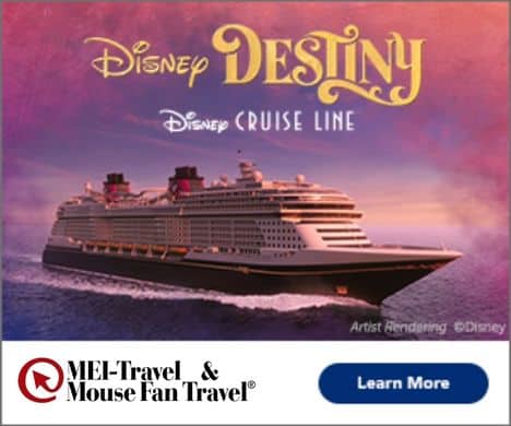 MEI - Travel Mouse Fan Partner Disney Destiny DCL Cruise