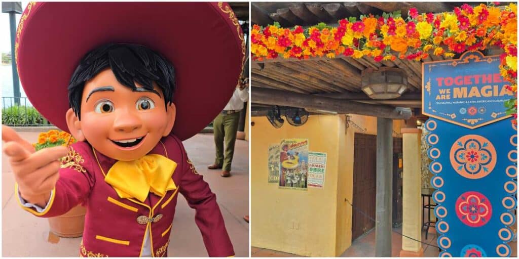 Pixar's Coco 'Miguel' Joins Mariachi Cobre in Epcot for Together We Are Magia Video